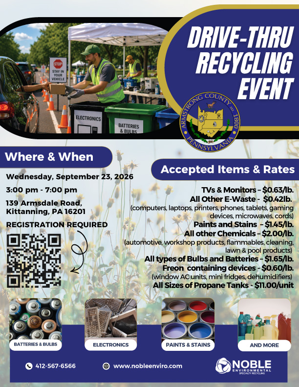 Drive-Thru Recycling Event